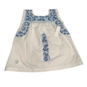 J. Marie Collection The Lucia Embroidered Top NWT Sz:XS